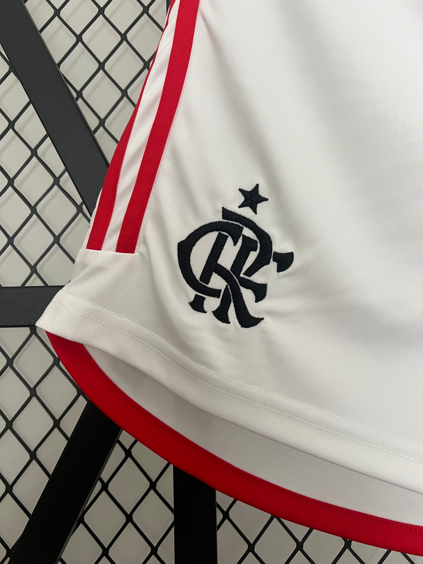 Flamengo white shorts