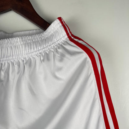 Benfica white shorts
