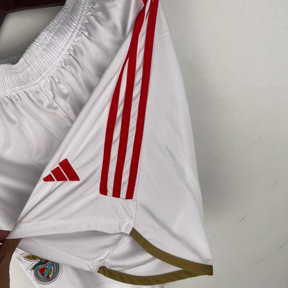 Benfica white shorts