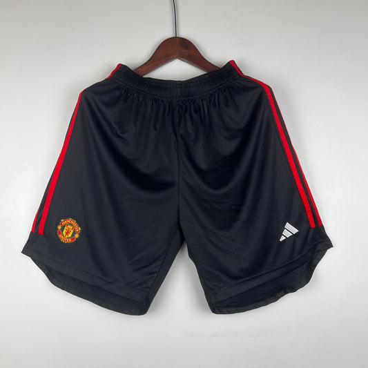 Manchester United black shorts