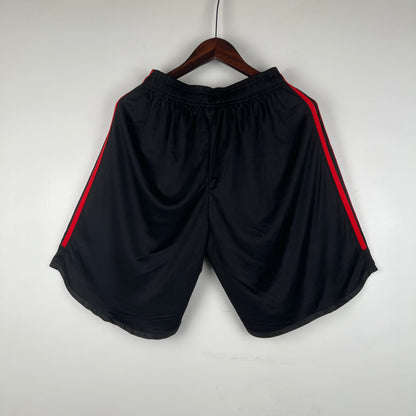 Manchester United black shorts