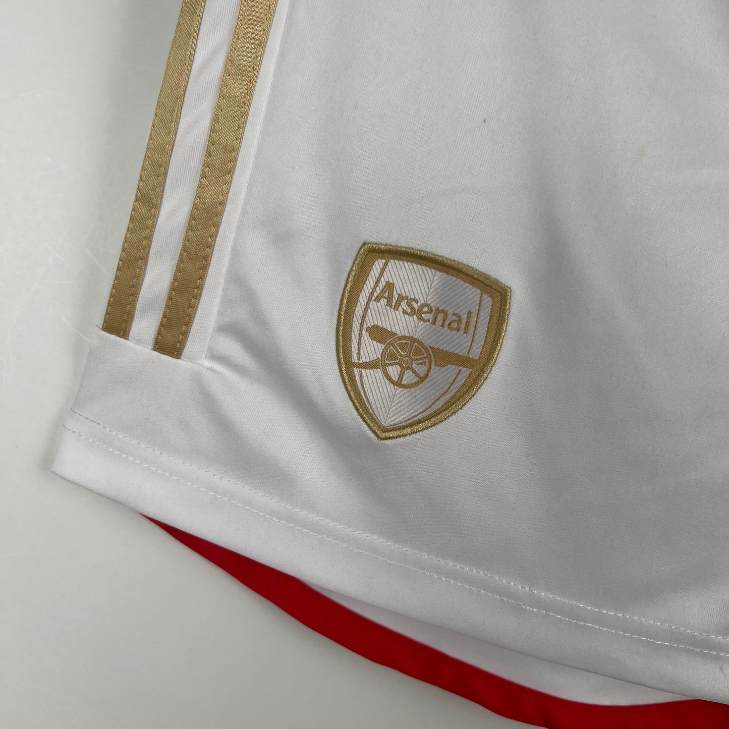 Arsenal white shorts