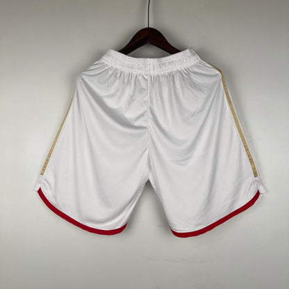Arsenal white shorts