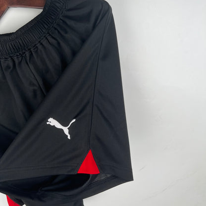 Milan black shorts