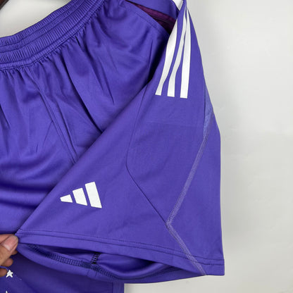 Cruzeiro purple shorts