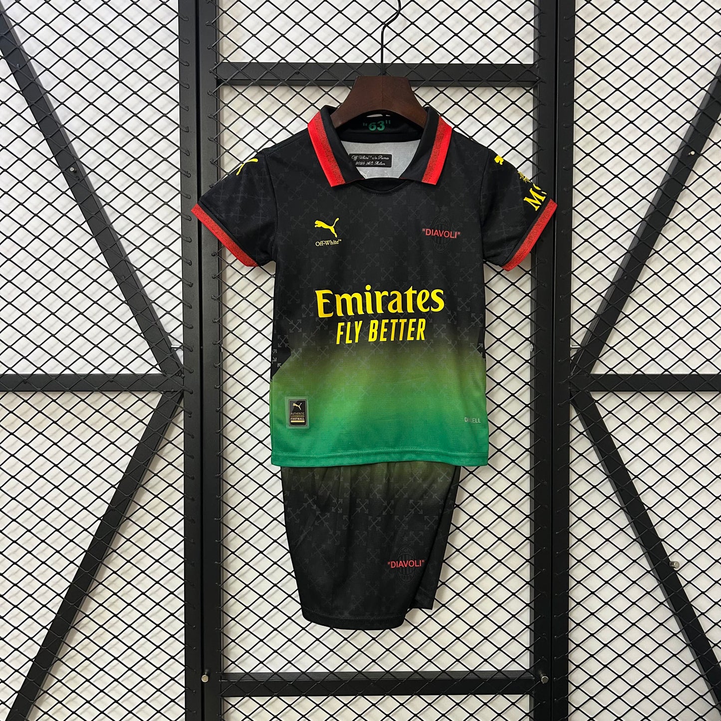 Kids Milan 25/26 special Kit black