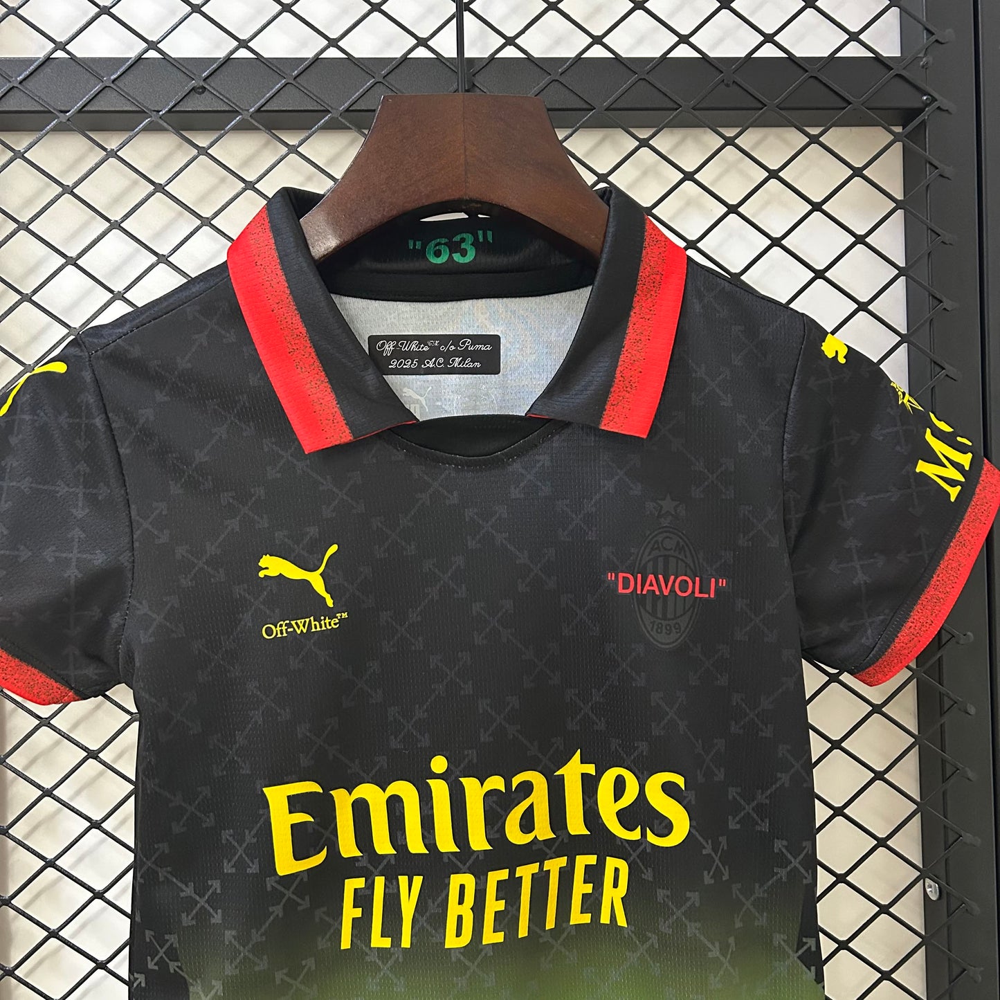 Kids Milan 25/26 special Kit black