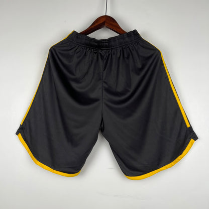 Juventus black/yelow shorts 24
