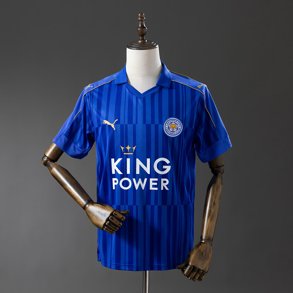 Leicester retró 2016-2017 home