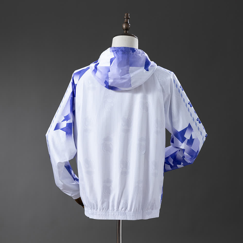 Windbreaker Real Madrid retró style