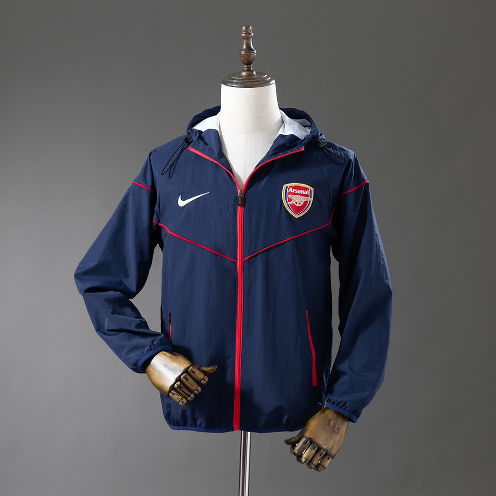 Windbreaker Arsenal blue