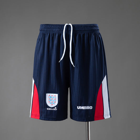 England blue retro shorts